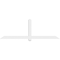 Ekena Millwork Eugene Architectural Grade PVC Gable Bracket, 84"W x 28"H x 2"D x 4"F, 8/12 Pitch GBP084X28X0204EUG00 - alternate 5